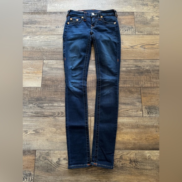 True Religion Stella Low Rise Skinny - Sz 24 - Picture 3 of 10
